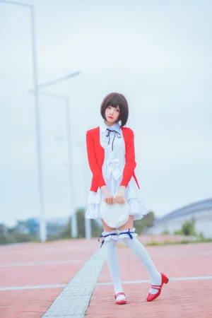 《加藤惠 常服》｜桜桃喵 · 33张写真