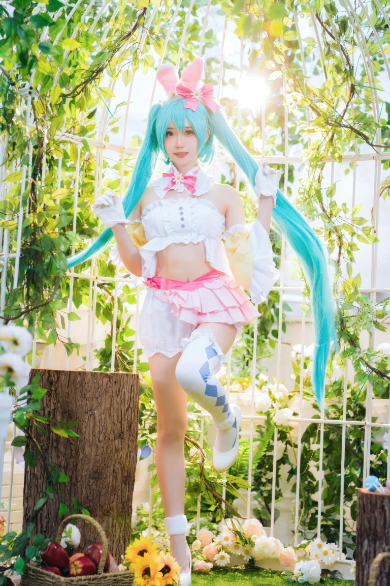 《初音未来复活节兔子》｜焖焖碳 · 22张写真
