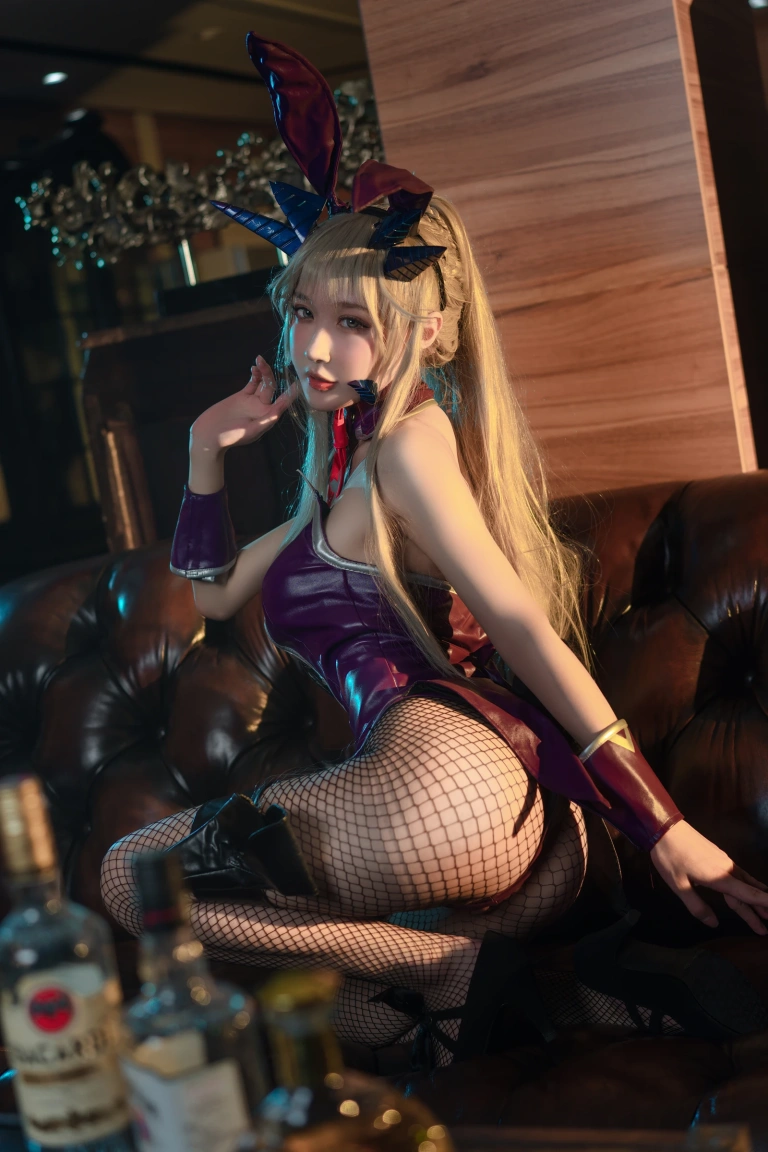 《黑枪呆兔女郎》｜阿包也是兔娘 · 25张写真
