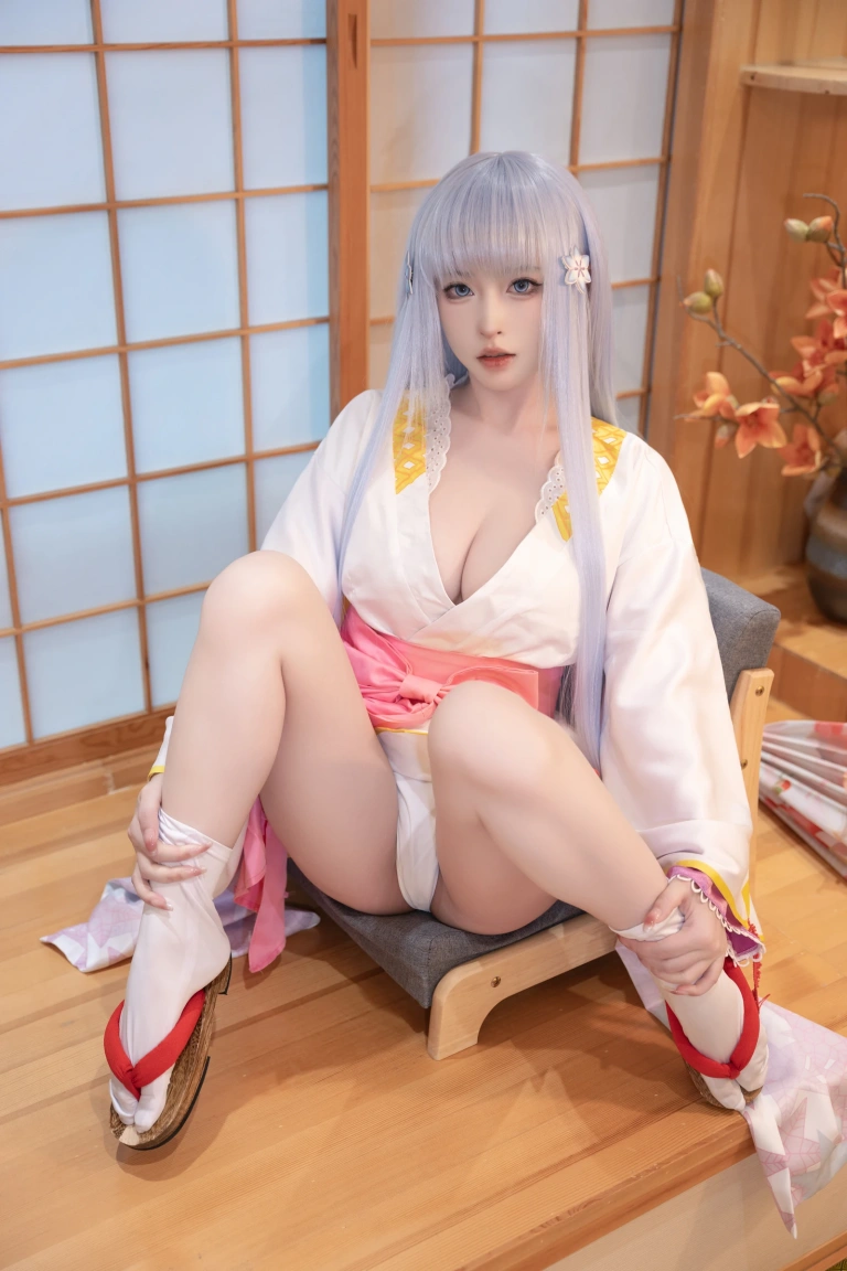 《美少女万华镜 雪女原服》｜清水由乃 · 58张写真