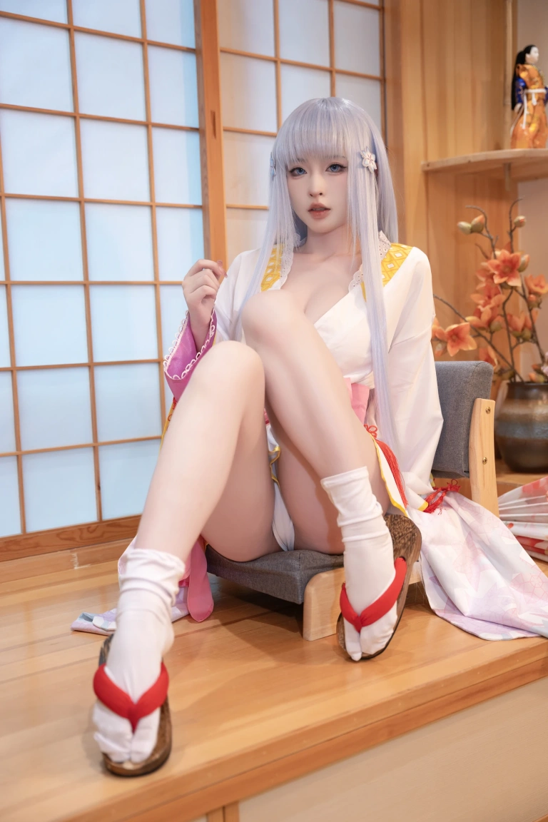 《美少女万华镜 雪女原服》｜清水由乃 · 58张写真