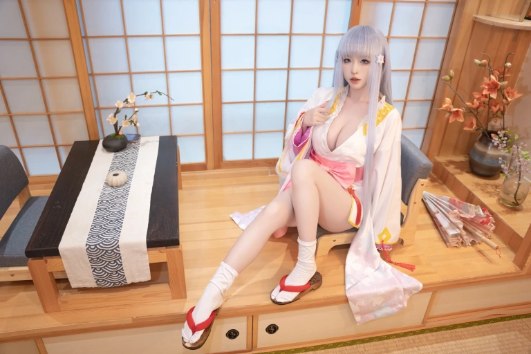 《美少女万华镜 雪女原服》｜清水由乃 · 58张写真