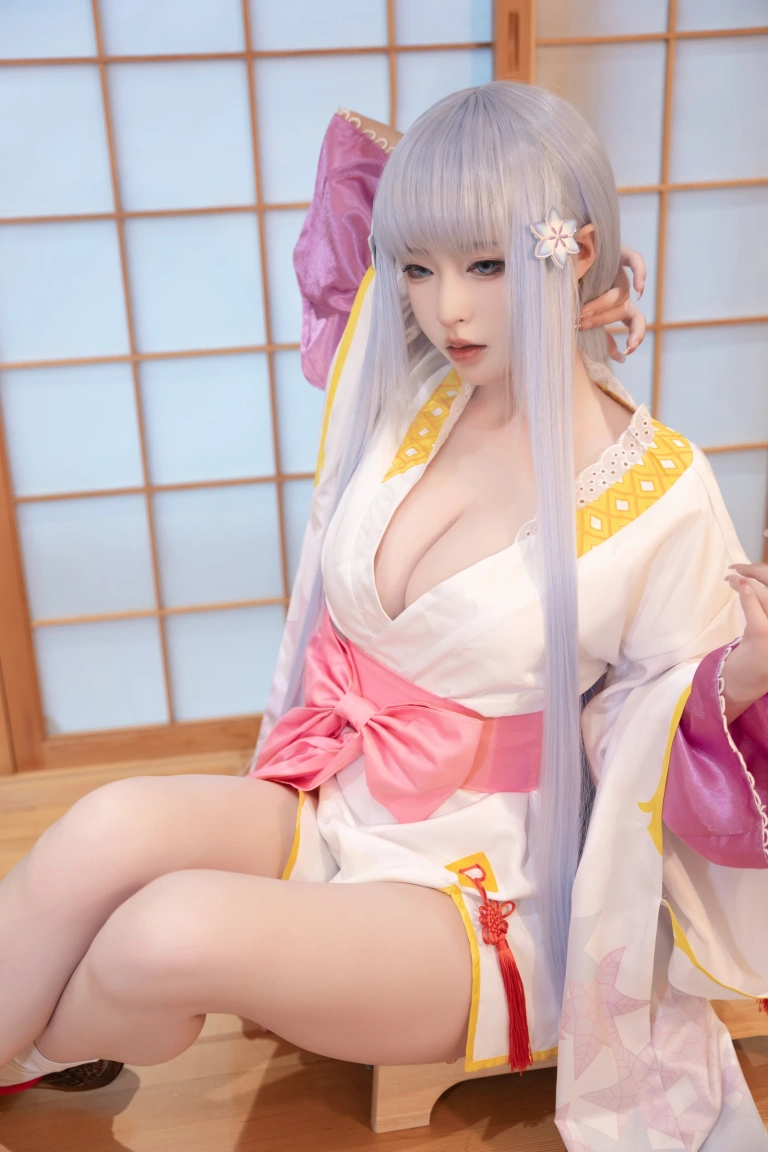 《美少女万华镜 雪女原服》｜清水由乃 · 58张写真