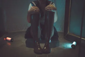《脑内少女 浴缸黑丝》｜面饼仙儿 · 21张写真
