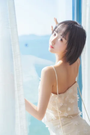 《暖冬的海 米色裙子》｜木棉棉 · 22张写真