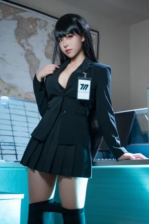 《蔚蓝档案 调月莉音》｜虎森森 · 35张写真