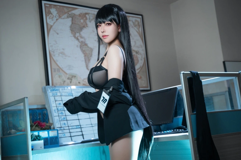 《蔚蓝档案 调月莉音》｜虎森森 · 35张写真