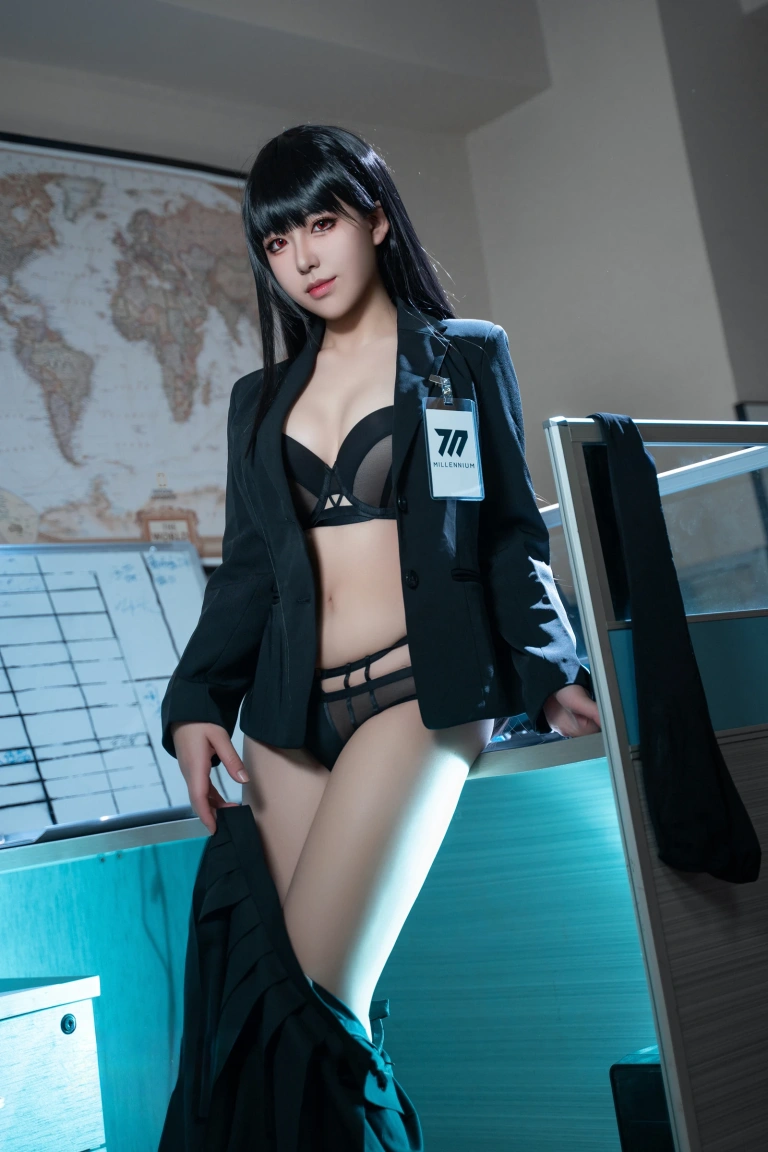 《蔚蓝档案 调月莉音》｜虎森森 · 35张写真