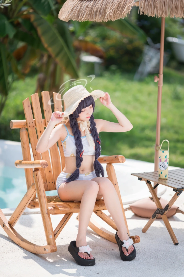 《碧蓝档案 美游泳装》｜花铃 · 41张写真