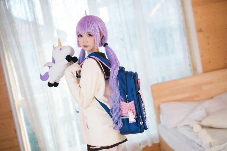 《独角兽JK制服》｜焖焖碳 · 21张写真