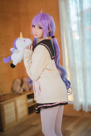 《独角兽JK制服》｜焖焖碳 · 21张写真