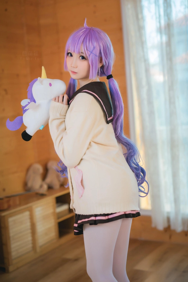 《独角兽JK制服》｜焖焖碳 · 21张写真