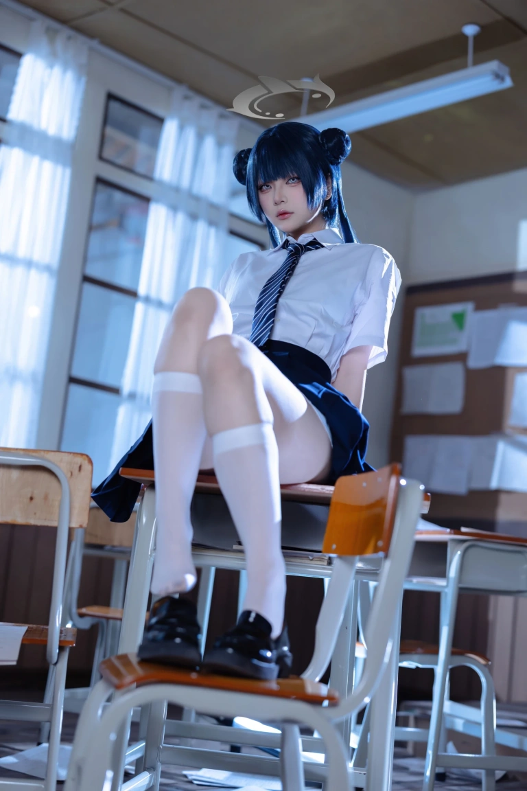 《蔚蓝档案 妃咲JK》｜屿鱼 · 61张写真