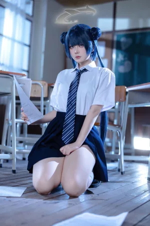 《蔚蓝档案 妃咲JK》｜屿鱼 · 61张写真