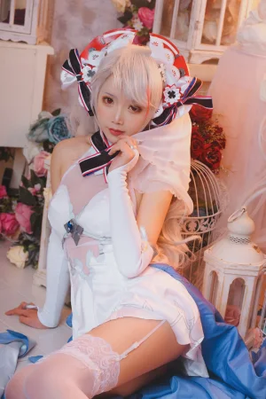 《欧根花嫁》｜面饼仙儿 · 22张写真