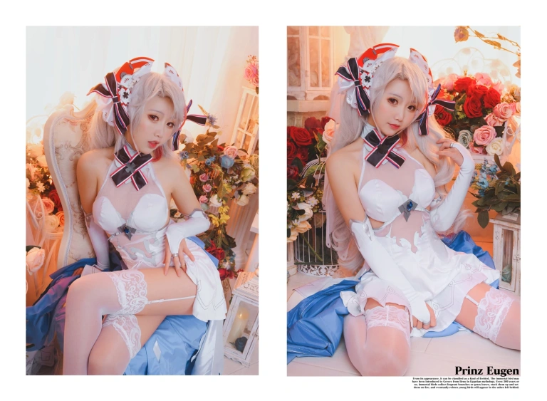 《欧根花嫁》｜面饼仙儿 · 22张写真