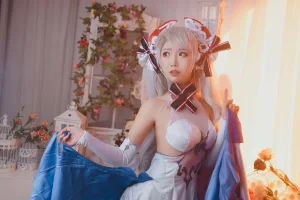 《欧根花嫁》｜面饼仙儿 · 22张写真