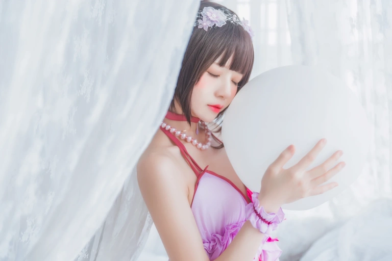 《加藤惠 小睡裙》｜桜桃喵 · 33张写真