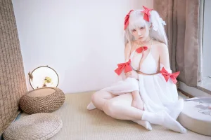 《可畏巫女》｜阿半今天很开心 · 38张写真