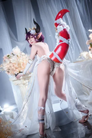 《碧蓝幻想 古蕾娅 龙娘》｜阿包也是兔娘 · 35张写真