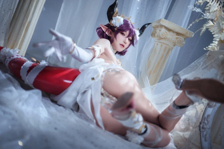 《碧蓝幻想 古蕾娅 龙娘》｜阿包也是兔娘 · 35张写真