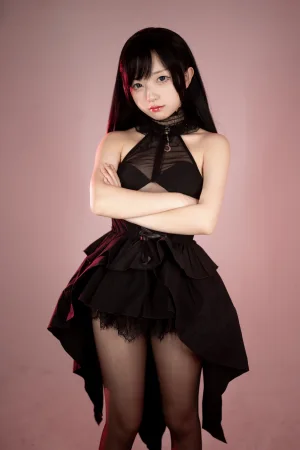 《黑丝燕尾礼服》｜花铃 · 85张写真