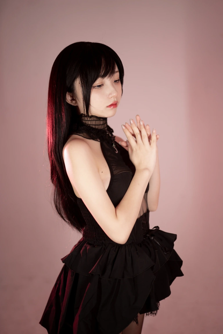 《黑丝燕尾礼服》｜花铃 · 85张写真