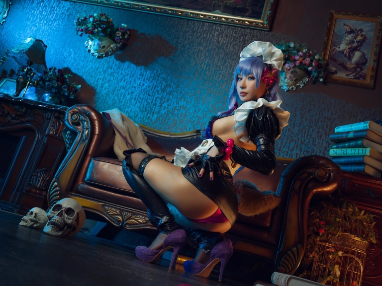 《女仆 bb酱》｜阿包也是兔娘 · 19张写真