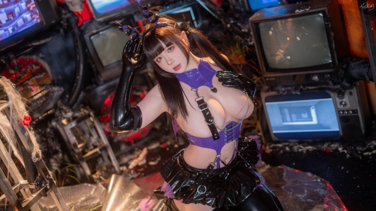 《赛博魅魔》｜皮皮奶 · 100张写真、1 个视频