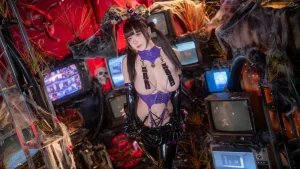 《赛博魅魔》｜皮皮奶 · 100张写真、1 个视频