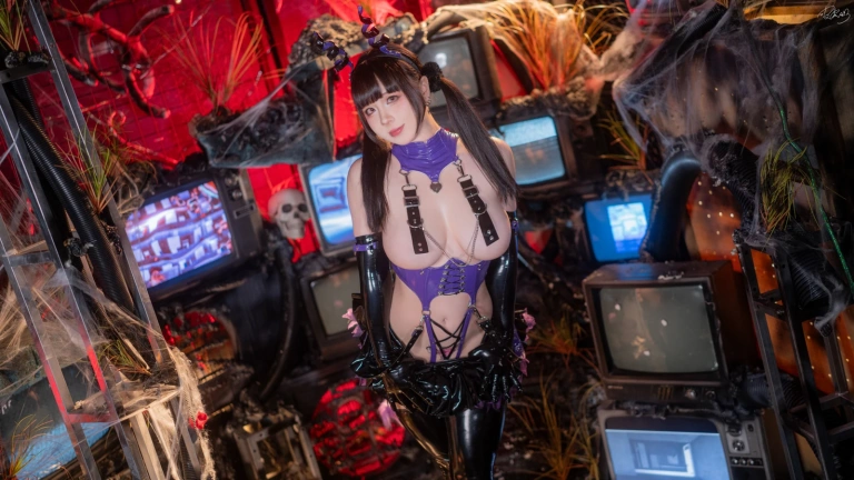 《赛博魅魔》｜皮皮奶 · 100张写真、1 个视频