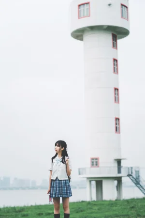 《沙雕JK》｜面饼仙儿 · 22张写真