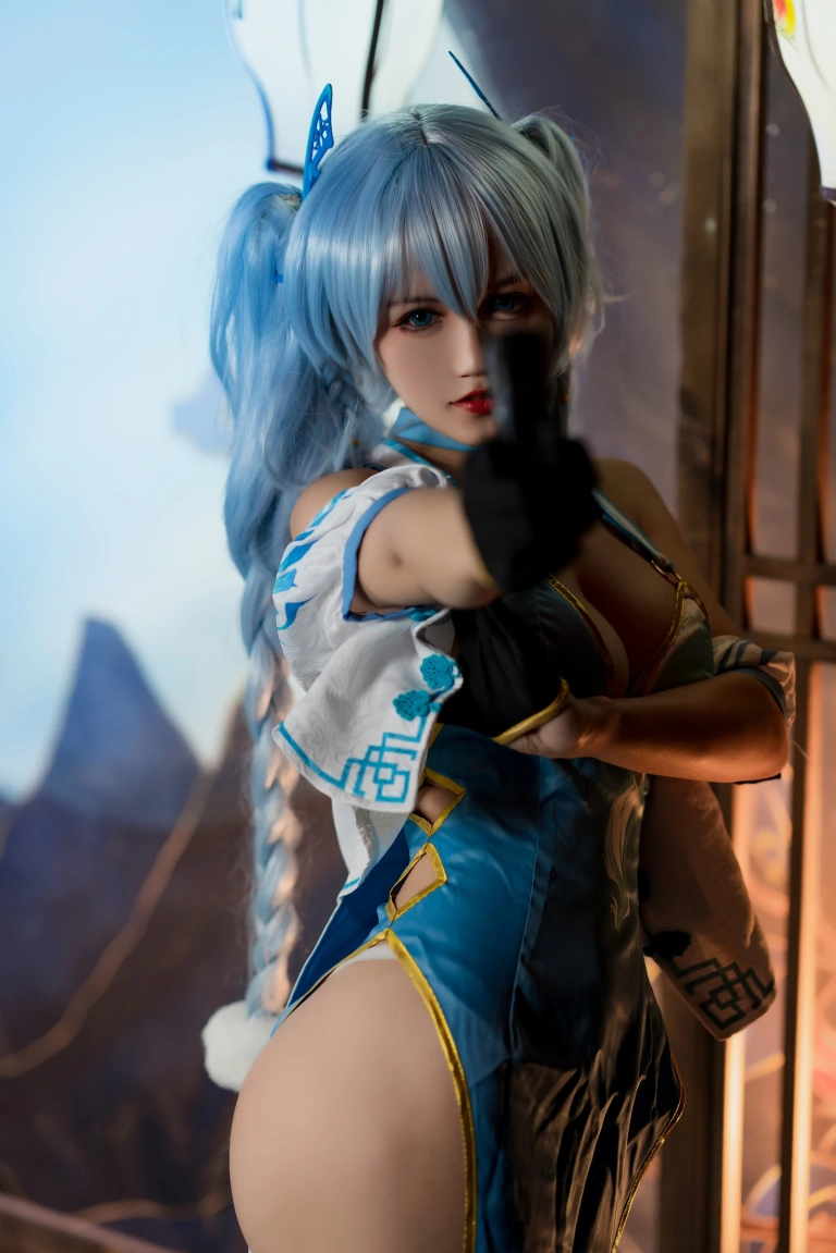 《舰长 pa15旗袍》｜小仓千代 · 20张写真