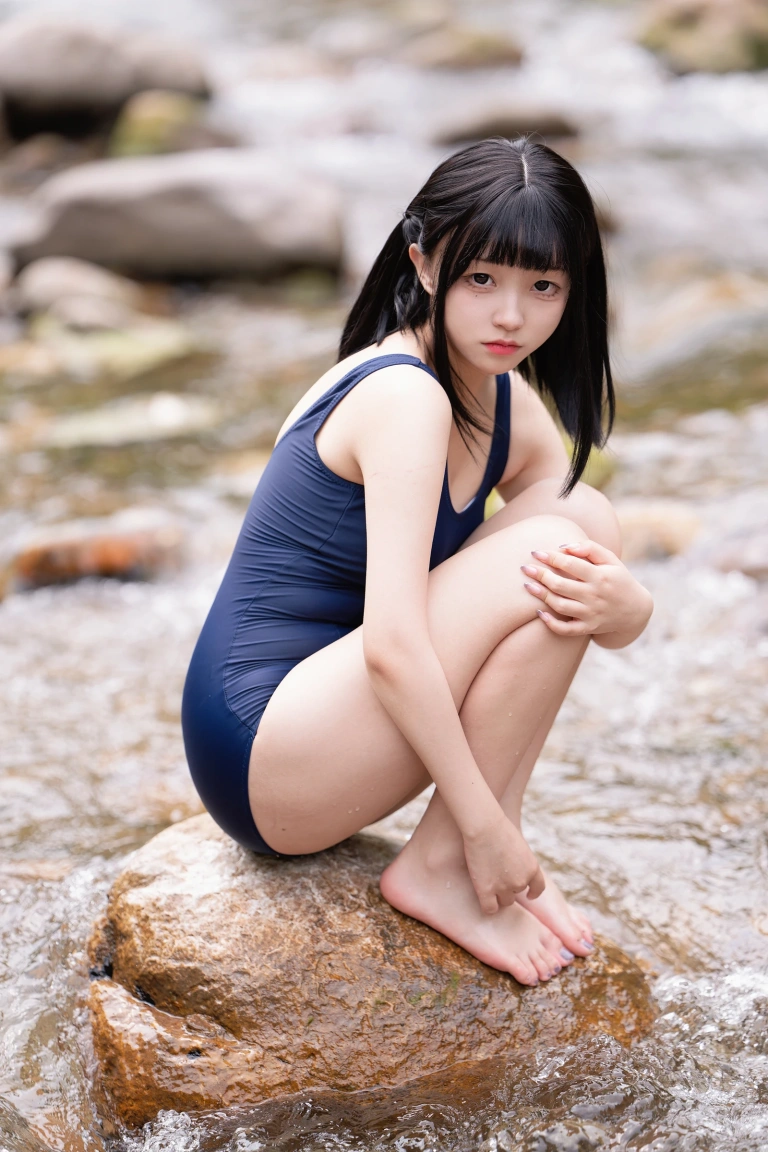 《小溪死库水》｜花铃 · 36张写真