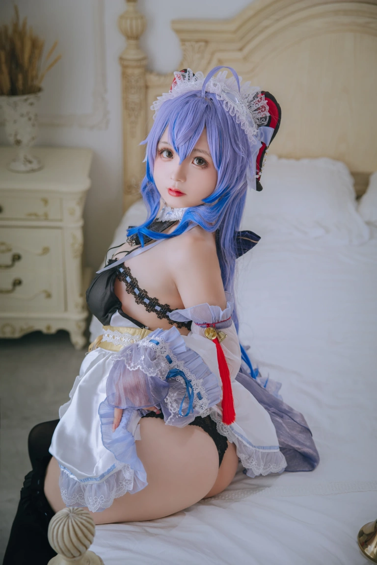 《甘雨女仆》｜日奈娇(椎名莜) · 23张写真