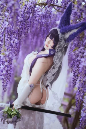 《碧蓝航线 武藏 誓约花嫁》｜阿半今天很开心 · 75张写真