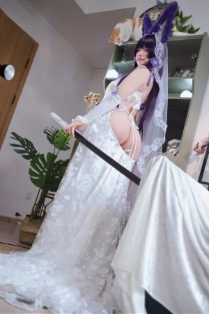 《碧蓝航线 武藏 誓约花嫁》｜阿半今天很开心 · 75张写真