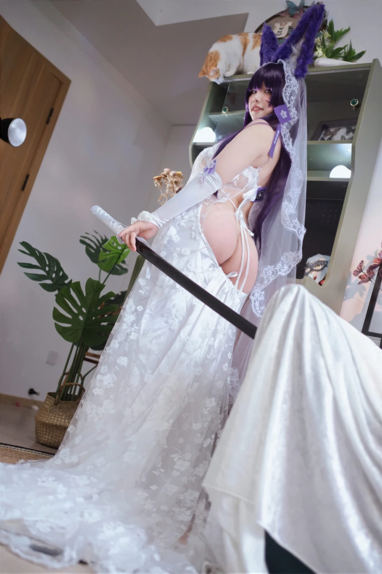 《碧蓝航线 武藏 誓约花嫁》｜阿半今天很开心 · 75张写真