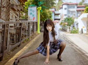 《泳衣jk学妹》｜不呆猫 · 59张写真、1 个视频