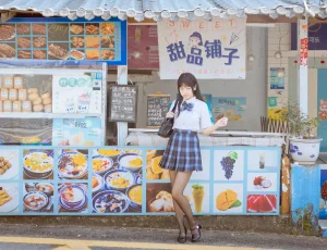 《泳衣jk学妹》｜不呆猫 · 59张写真、1 个视频