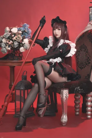《斯卡哈女仆》｜面饼仙儿 · 20张写真