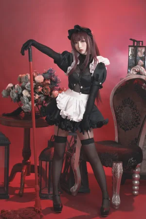 《斯卡哈女仆》｜面饼仙儿 · 20张写真
