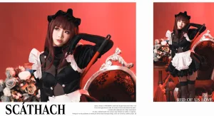《斯卡哈女仆》｜面饼仙儿 · 20张写真