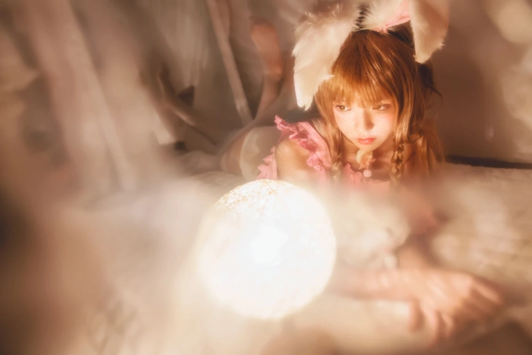 《冬眠 兔》｜桜桃喵 · 49张写真