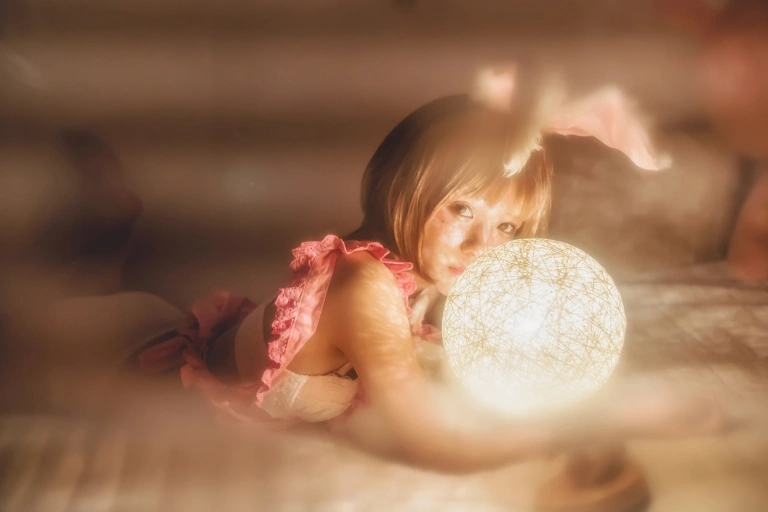 《冬眠 兔》｜桜桃喵 · 49张写真