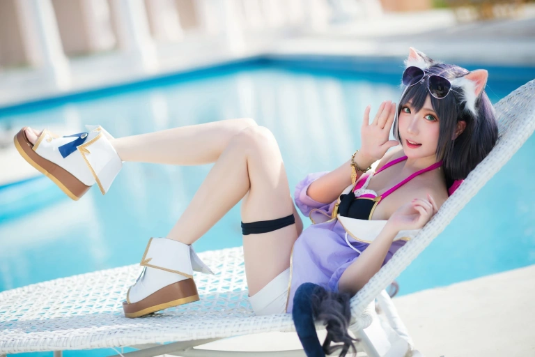 《公主连结 凯露夏日》｜瓜希酱 · 21张写真