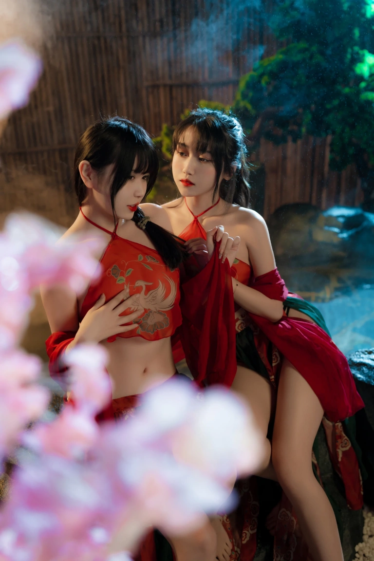 《古风双人》｜不呆猫&Tina很妖孽呀 · 16张写真
