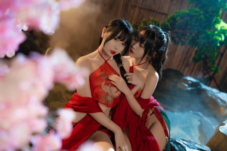 《古风双人》｜不呆猫&Tina很妖孽呀 · 16张写真