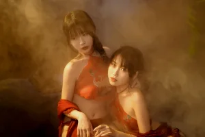 《古风双人》｜不呆猫&Tina很妖孽呀 · 16张写真