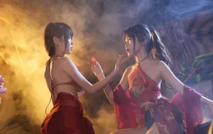 《古风双人》｜不呆猫&Tina很妖孽呀 · 16张写真